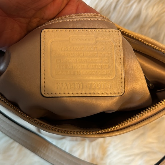 Coach Ashley Putty Stone leather bag - Picture 7 of 8